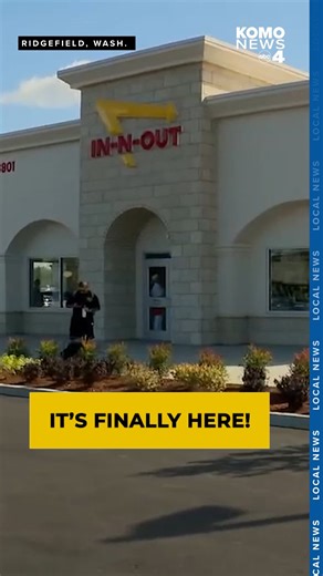 In-N-Out has finally arrived in Washington! In-N-Out officially opened the doors to its newest location in Ridgefield on Wednesday morning, and most customers said the process was pretty easy-going in spite of concerns about traffic. Fans lined up hours before the fast food franchise opened its doors earlier than initially anticipated to accommodate the crowds. There was also a trailer selling special merch for the grand opening of Washington's first In-N-Out location. For the full story, head t