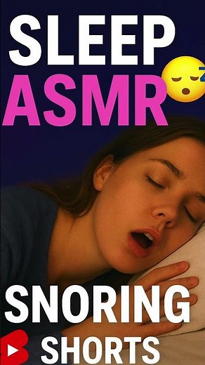 Light Snoring + Breathing ASMR 😴 Real Sleep Sounds. #snoring #sleep #asmrsounds #insomniahelp