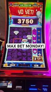 Max bet monday #casino