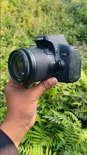 Canon 750d + 18-55m kit #canoncamera #750d