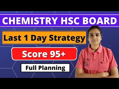 Preparation Strategy for HSC Board Exam 2022 | Class 12th Chemistry