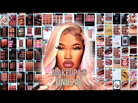 {100+} Sims 4 CC Finds | Makeup CC FINDS SIM DOWNLOAD & CC FOLDER #2 - C.S ♡.