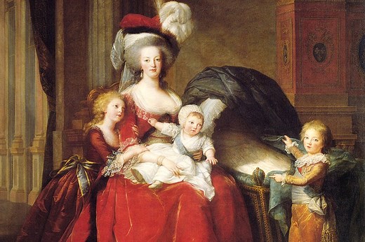 Marie Antoinette Family Portrait by Élisabeth Vigée le Brun