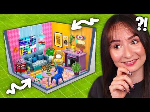 Can I build with NO NEUTRAL COLOURS challenge in The Sims 4?