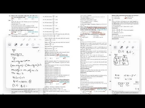 NUMBER SYSTEM | PYQs | CSAT | QUANTITATIVE APTITUDE | UPSC CSE 