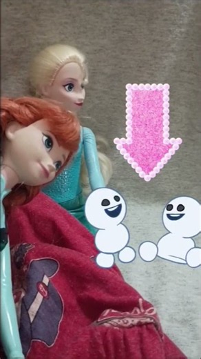 🤒 Elsa's Flurry Cold! Frozen Elsa and Anna #frozen #elsaandanna