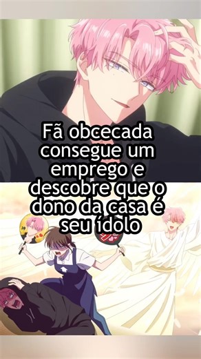 Obsessed fan gets a job and discovers the homeowner is her idol. #shorts #anime