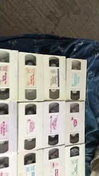 My Barney vhs tapes update