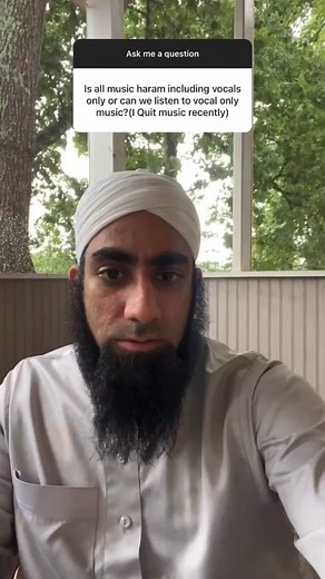 Is all music haram includingvocals only or can we listen to vocal only music? #msw #islam #muslim #najaminstitute #questionandanswers