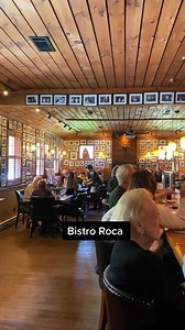 Bistro Roca in Blowing Rock is one of the best restaurants in North Carolina and is known for their outstanding seasonal menu, beautiful patio nestled in the trees, and Antlers Bar, the oldest bar in NC. Have you visited this iconic spot yet? #blowingrocknc #blowingrock #northcarolina #ncfood #ncfoodie #nceatandplay #boonenc #828 #blueridgemountains #blueridgeparkway #nctravel #usatravel #foodiesofinstagram #ncblogger #travelblogger | NC Eat & Play