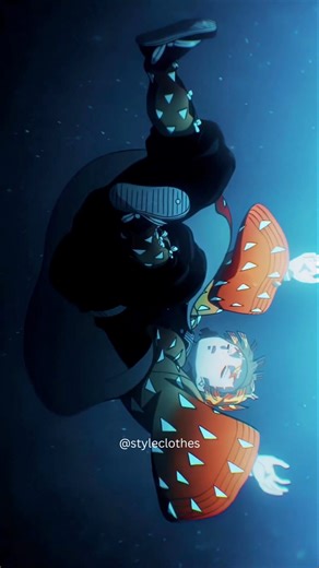 Zenitsu Falling Scene × Nezuko Moment | Demon Slayer | #zenitsu #demonslayer #animeedit