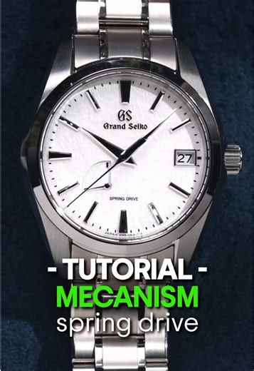 Este mecanismul Springdrive de la Grand Seiko considerat mecanic sau quartz?🤔 #ceasuri #watches #watch #ceasuridelux #grandseiko