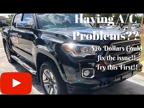 2016 TOYOTA TACOMA A/C PROBLEMS | EASY FIX