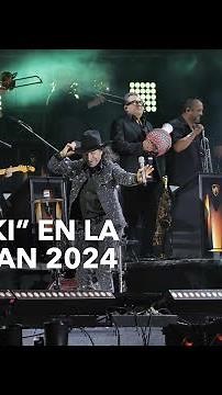 ¡Brillante concierto de "El Buki" en la Explanada de las Estrellas!