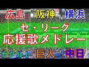 【帰ってきた声出し応援！】セ・リーグ 応援歌＆チャンステーマメドレー｜プロ野球 2023シーズン【阪神タイガース・広島カープ・横浜DeNAベイスターズ・読売巨人・ヤクルトスワローズ・中日ドラゴンズ】