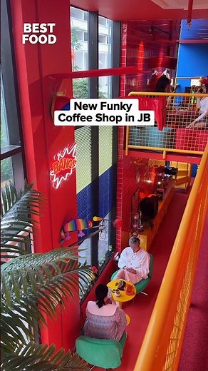 Funky Coffee Shop with Interesting Coffee Menu!🍹📍Kirin Coffee, Johor ⏰11AM - 11PM