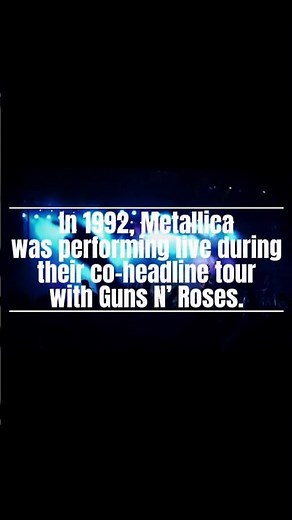 Metallica’s Pyro Accident That Burned James Hetfield