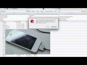 Aprende a desbloquear/restaurar tú iPhone/iPod/iPad con codigo PIN