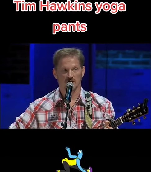 Tim Hawkins Yoga pants #fyp @djhuntsofficial
