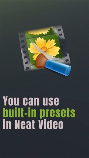 Open presets (click the triangle 🔺), choose General for quick fixes or Advanced for tougher problems with extra options on hover. Pick the preset that matches your issue, test it, and tweak as needed — clean results in minutes. ⚡️🧰 Try the demo: https://www.neatvideo.com/download 🔽 Purchase: https://www.neatvideo.com/discover 🛒 | Neat Video
