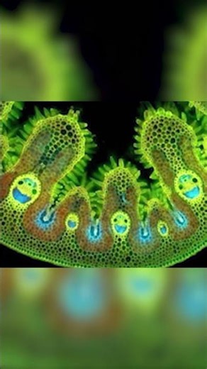 Grass Under Microscope