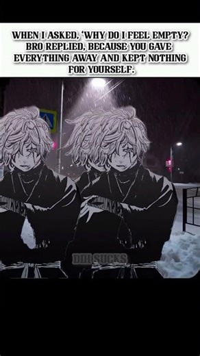 “This Is Why You Feel Empty…” #anime #qoute #viral #shorts