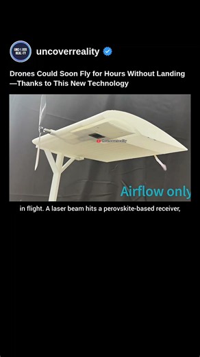 Drones Could Soon Fly For Hours Without Landing. Thanks To This New Technology #technology #shorts