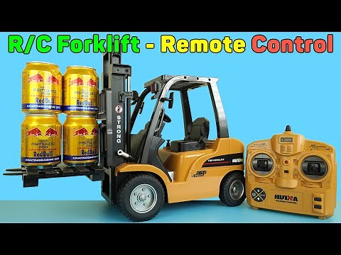 RC Forklift - Remote Control Forklift, With Flatbed Trailer | Unboxing & Review