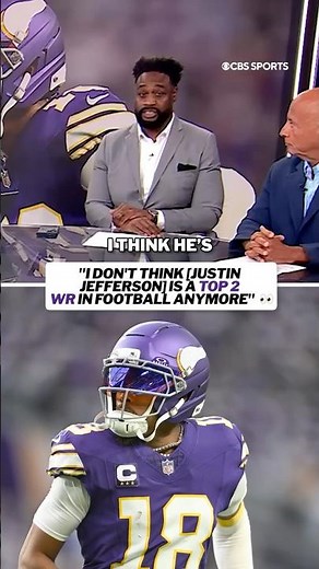 Do you agree with Leger on this take? 🤔 #nfl #vikings #justinjefferson