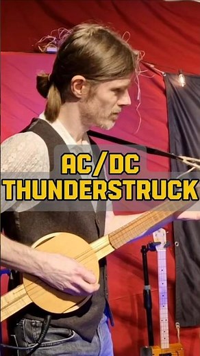 AC/DC THUNDERSTRUCK on a #banjo #acdc #acdccover #thunderstruck