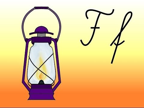 Latinica - pisano slovo F