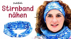 DIY Anleitung - Stirnband nähen für Erwachsene - Einfach für Nähanfänger