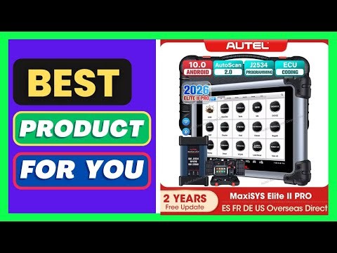 Autel MaxiSys Elite II PRO Diagnostic Scanner J2534