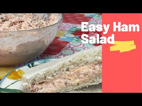 Easy Ham Salad