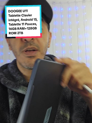 DOOGEE U11 : Tablette Android 15 avec Clavier Intégré