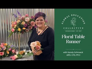 Earthy Rose Table Runner with a Dramatic Floral Drop | Design Tips & Flower Recommendations