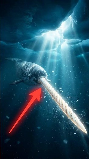 The Only Whale on Earth With a 10-Foot Tooth! #wildlife #documentary #animalfacts