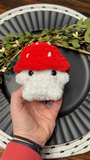 Mushy - Mushroom Boy Plushie - Handmade Crochet - Etsy