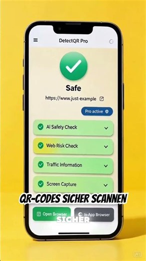 Sicher QR-Codes scannen ohne Risiko
