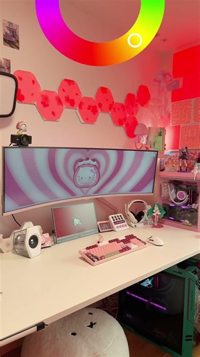 My setup as different colours