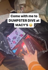 96K views · 2.9K reactions | Dumpster diving at the mall.. I went to Victoria’s Secret after this! #dumpster #dumpsterdiving #mall #macys #viral | Ella Rose | Facebook