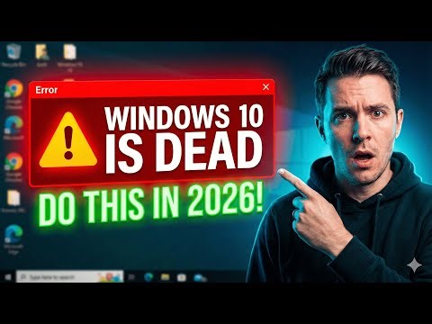 Windows 10 Support Ended? Do THIS to Stay Safe! (2026 Guide)
