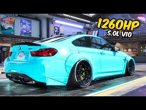 Need for Speed Heat Gameplay - 1260HP+ BMW M4 F82 Customization | Max Build 400+