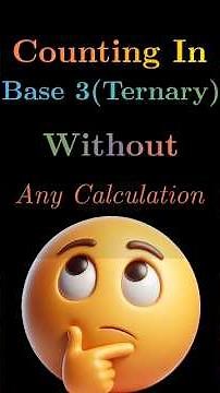 How to Count in Base 3 non-stop using patterns