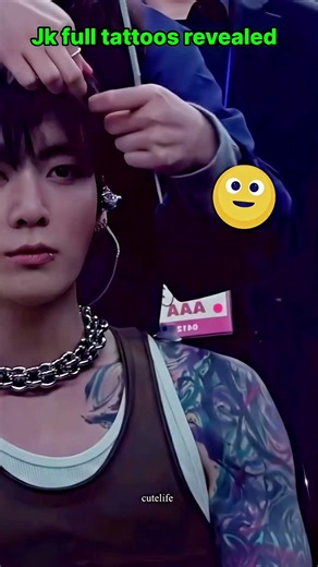 Jk reveal his shoulder tattoo