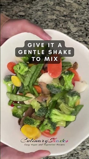 Frozen Mix Veg in Air Fryer - Delicious yet easy #shorts