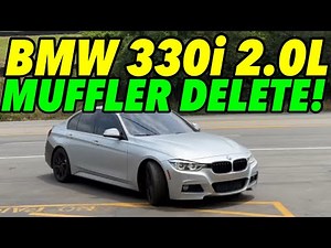 2018 BMW 330i 2.0L Turbo w/ MUFFLER DELETE!