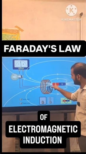 🚀The Secret Behind Electricity – Faraday’s Law Revealed!#FaradaysLaw #ElectromagneticInduction#stem