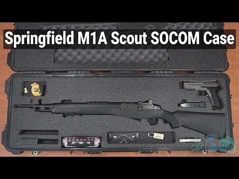 Springfield M1A Scout / SOCOM / Ruger Mini-14 / Ruger 10/22 Case (Gen-2)