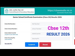CBSE 12th Result 2026 | CBSE 12th Result 2026 OUT , CBSE Board Result 2026, LIVE